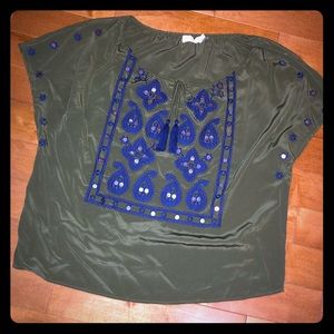 Tory Burch Sequin Top